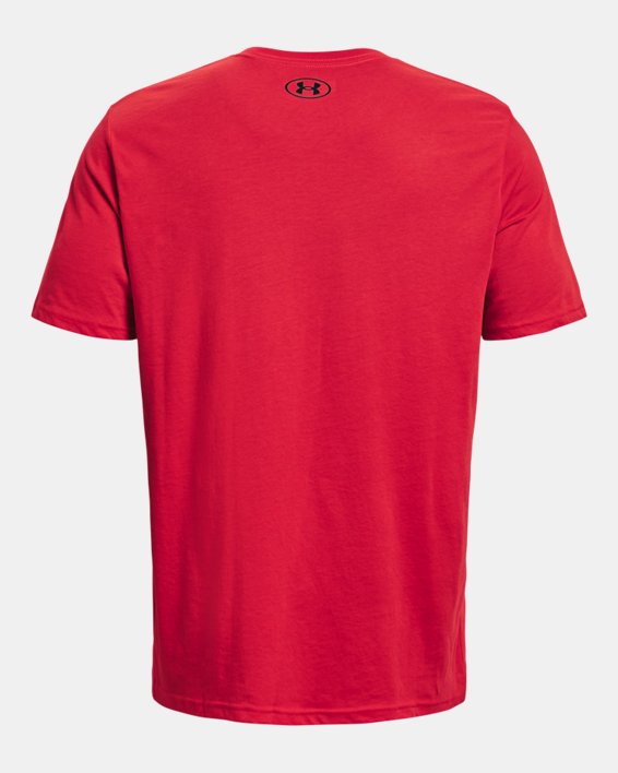 Men's UA Team Issue Graphic T-Shirt, Red, pdpMainDesktop image number 5